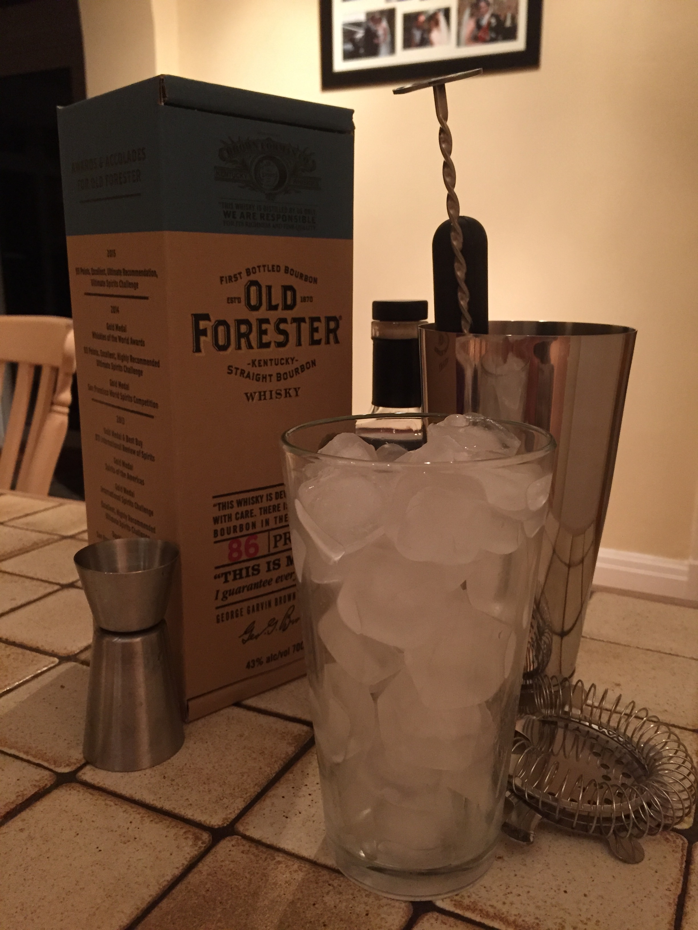 Old Forester Repeal Day cocktail