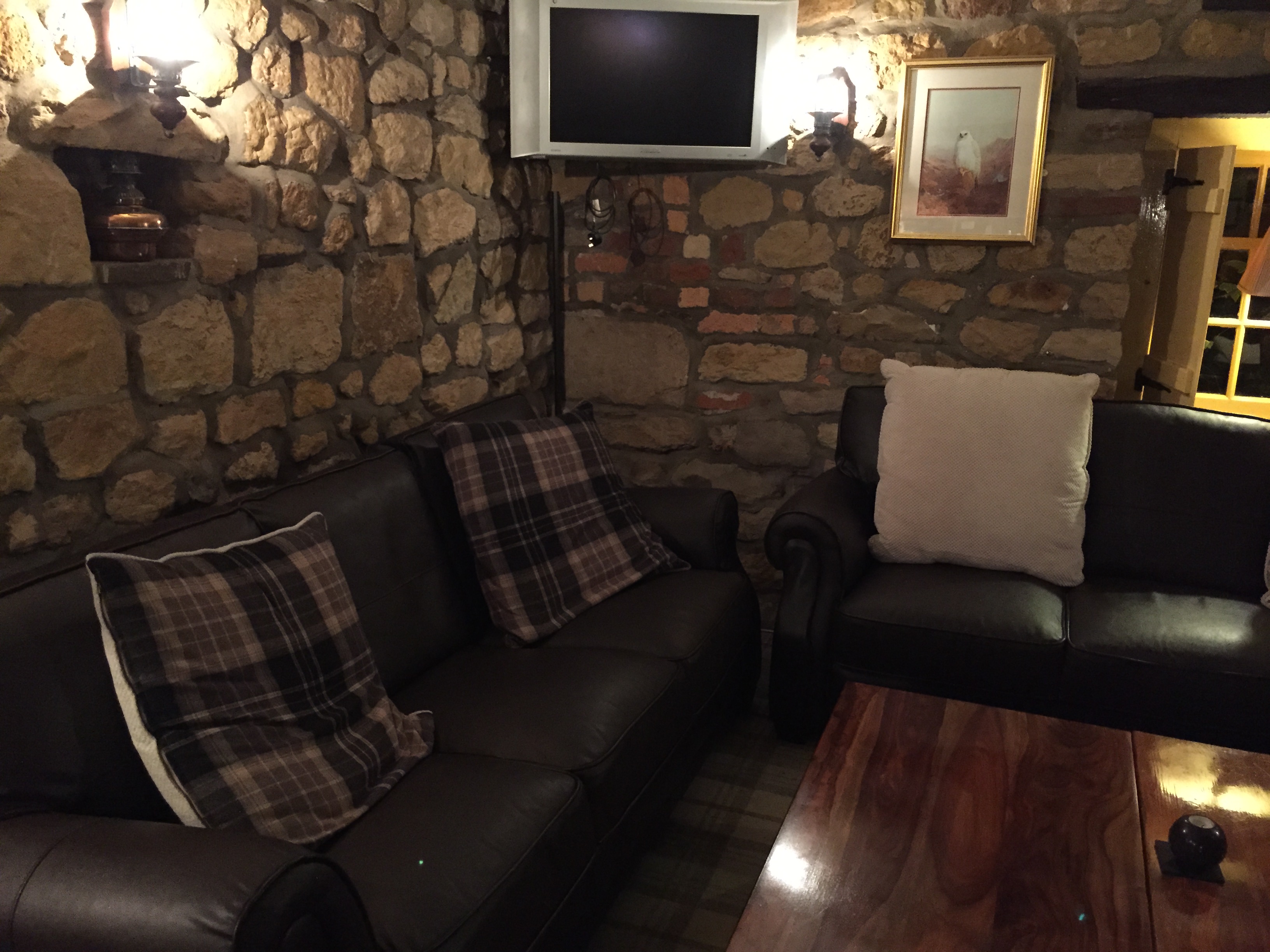Lounge and bar at Ox Pasture Hall, Scarborough