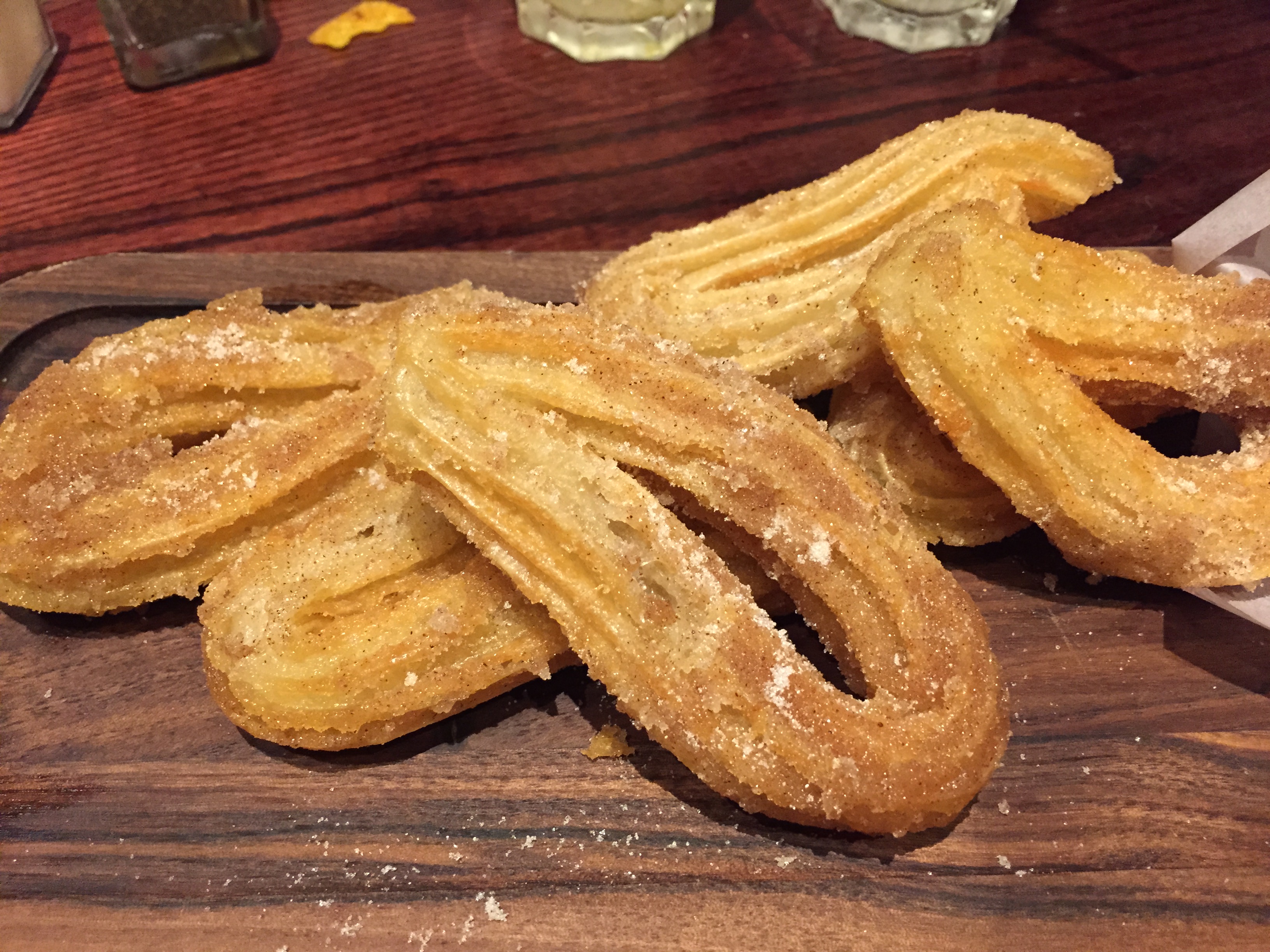 Churros at Las Iguanas