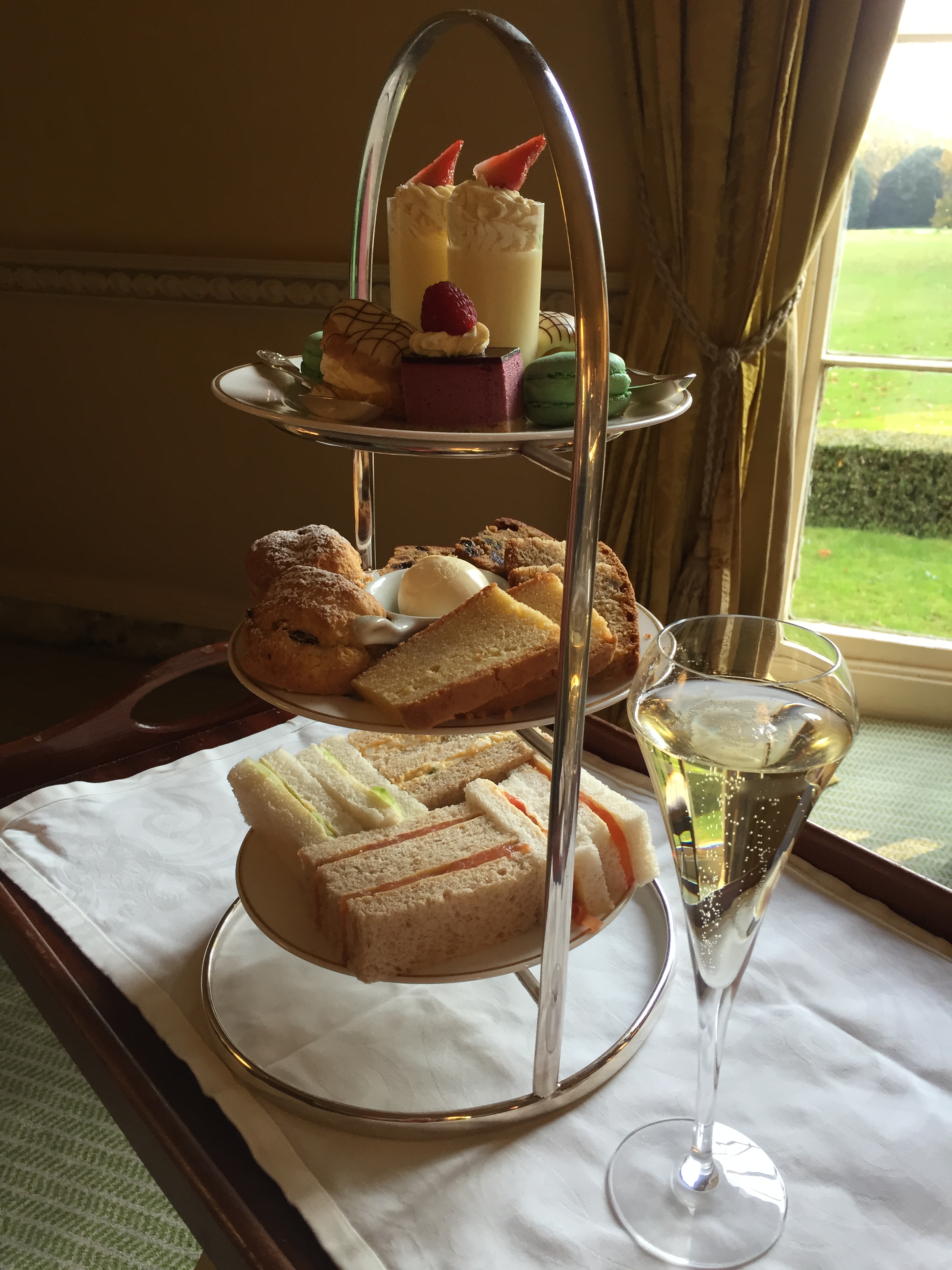 Afternoon tea at Middlethorpe Hall