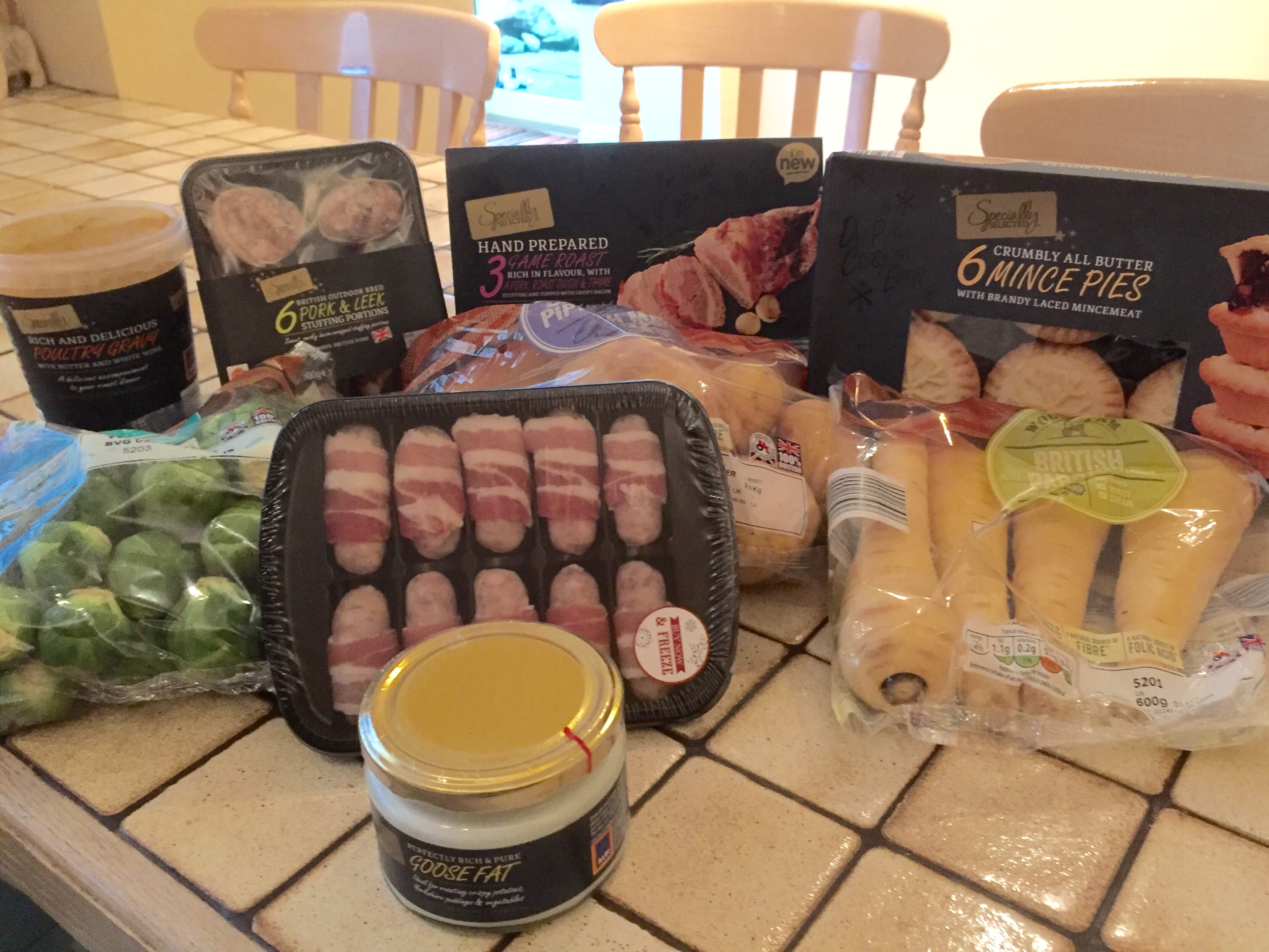 Aldi Christmas dinner 2015