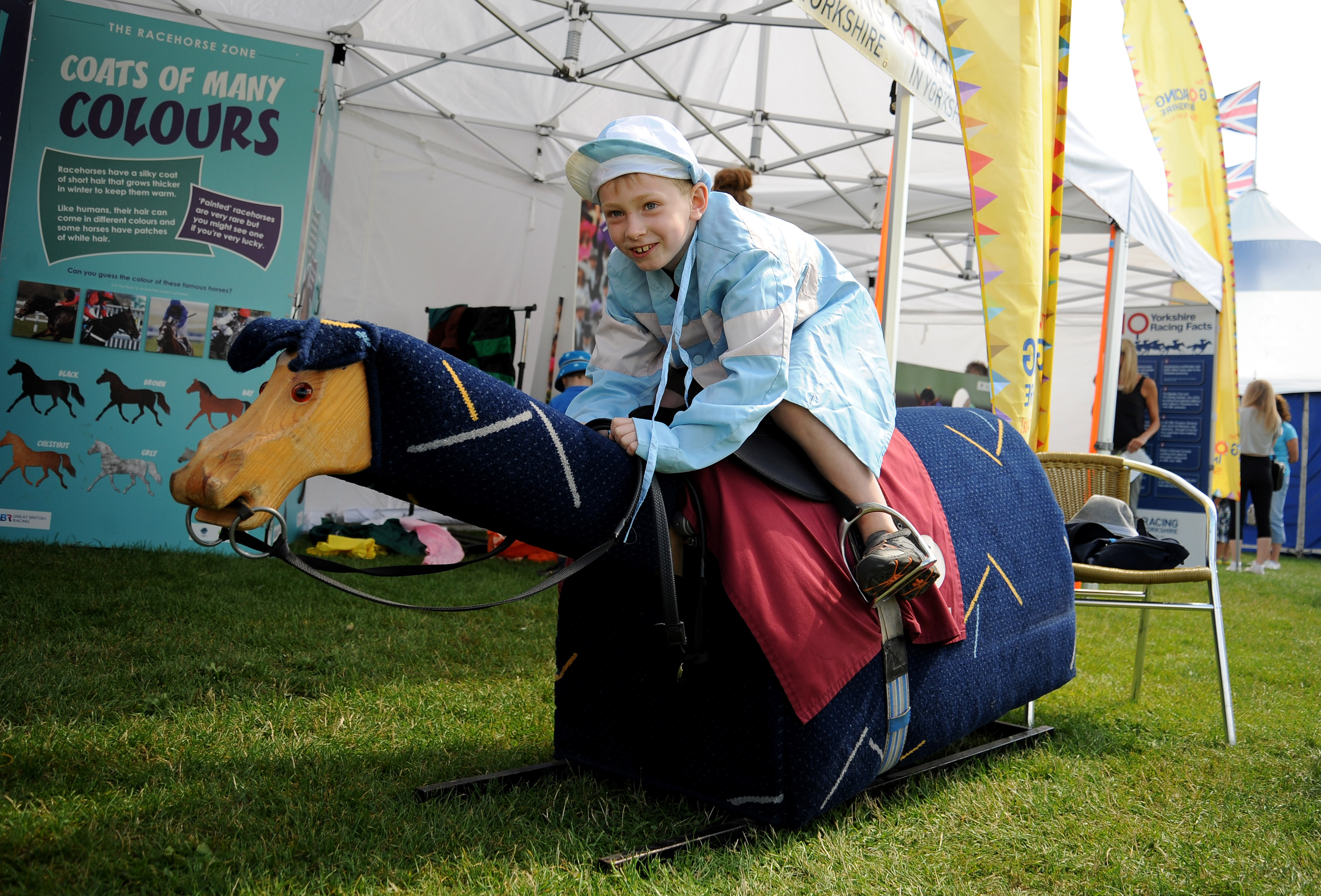 Children's Day at Ripon Racecourse.Copyright Ripon Racecourse