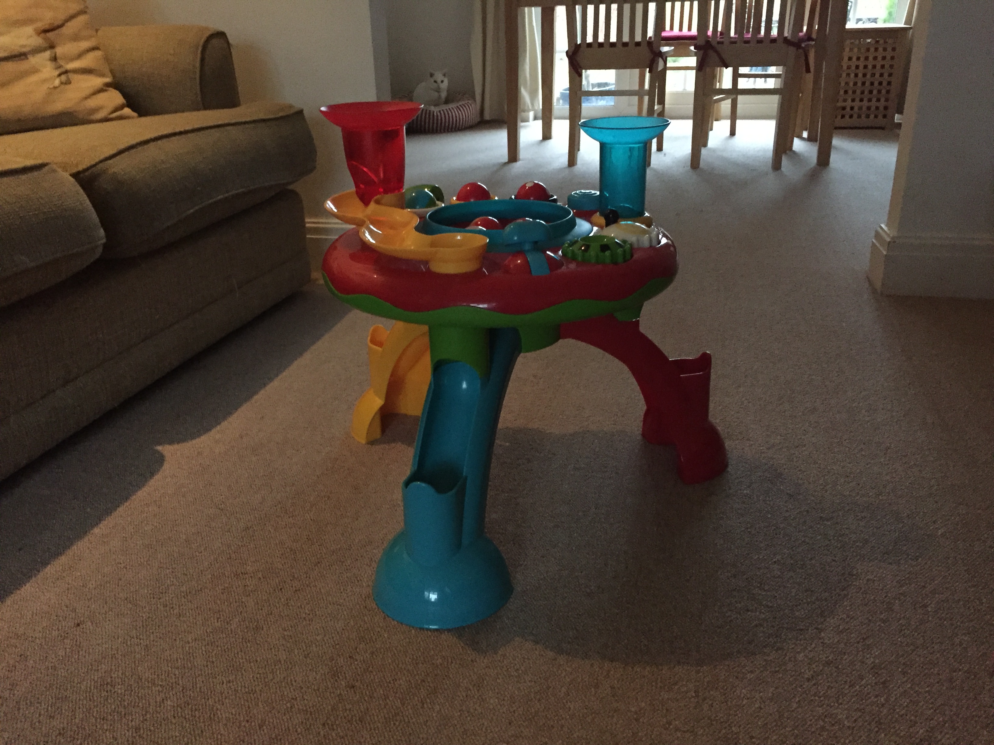 elc lights and sounds activity table